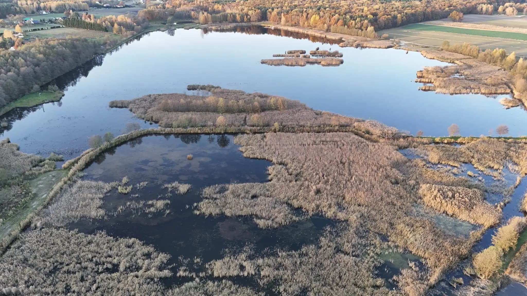 Stawy w Ludwinie – łowisko EKO-TORF Ludwinek, zbiornik wodny i spokojne miejsce do wędkowania